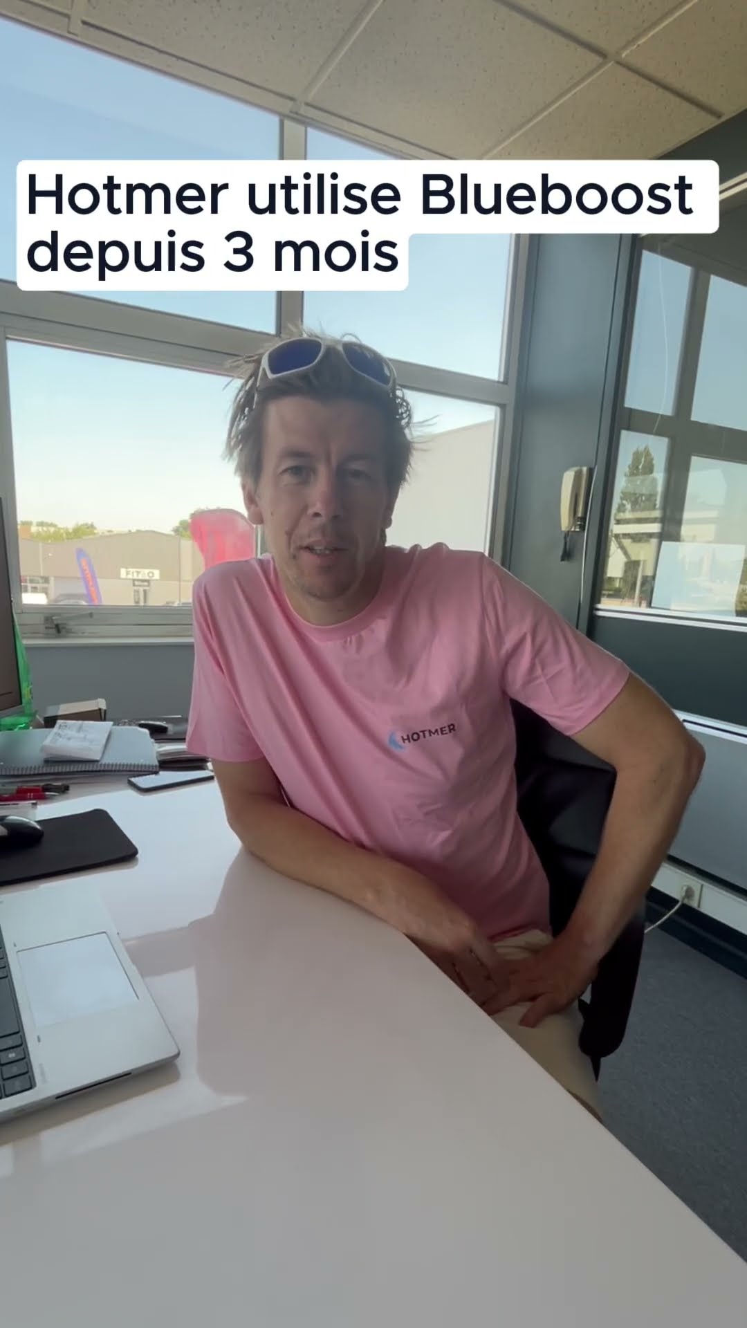 Laurent, de la boutique Hotmer, témoigne sur son utilisation de Blueboost